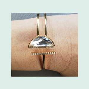 Swarovski Glow Bangle White